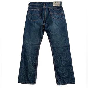 Polo Ralph Lauren 2009 Classic Straight 867 Raw Denim Dark Wash Rigid Jeans